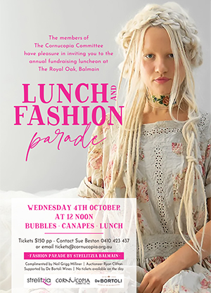 Lunch and Fashion Parade Invitation